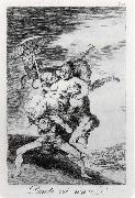 Francisco Goya Donde va mama Spain oil painting artist